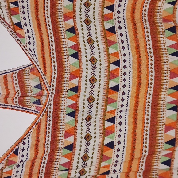 Free Press 100% Rayon Embroidered Romper in Size M - Picture 4 of 9